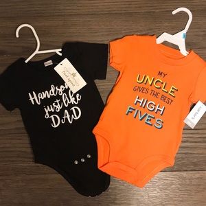 Two Infant Onesies- NWT